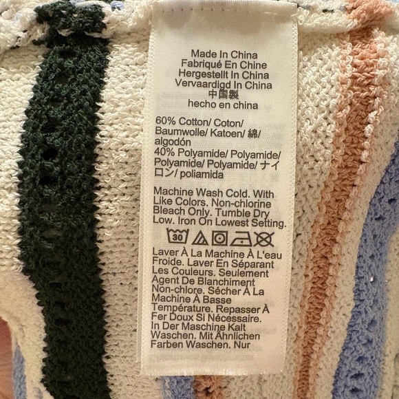 Madewell Textural-Stitch Johnny Collar Sweater - Picture 7 of 7